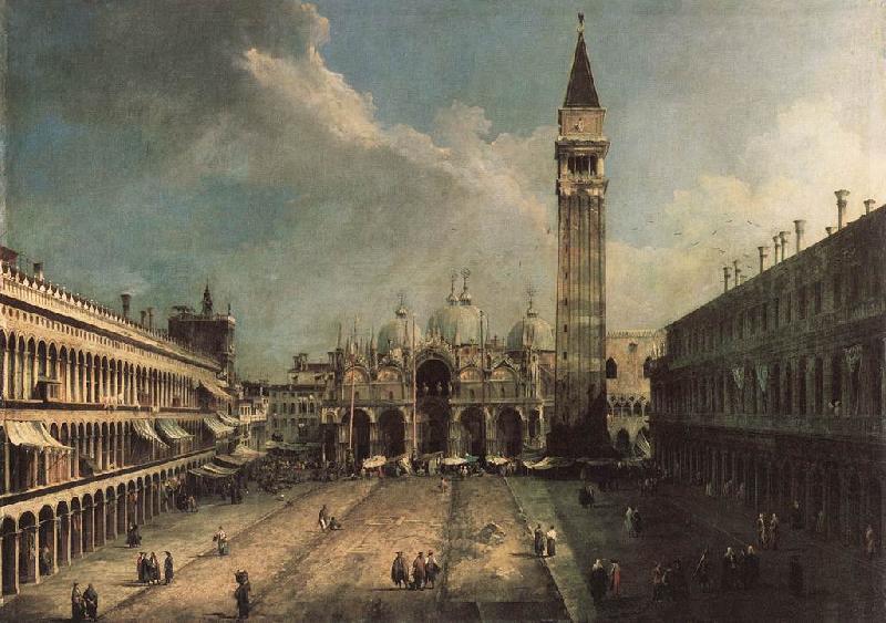Frank Buscher Piazza San Marco ghj oil painting picture